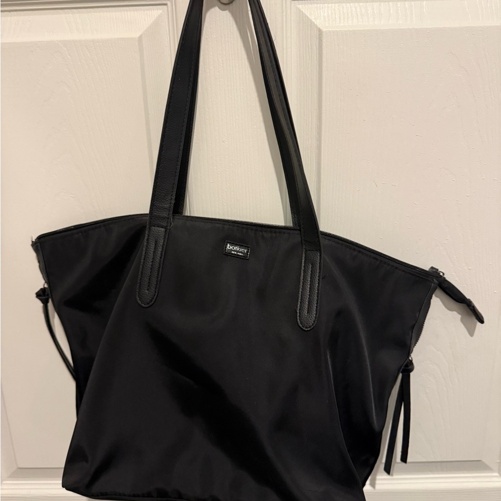 Botkier Black Nylon Tote Bag